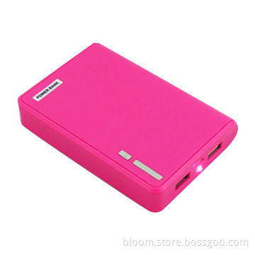 12,000mAh Wallet USB Power Bank for Gift with LED Flashlight, CE/FCC/RoHS Mark